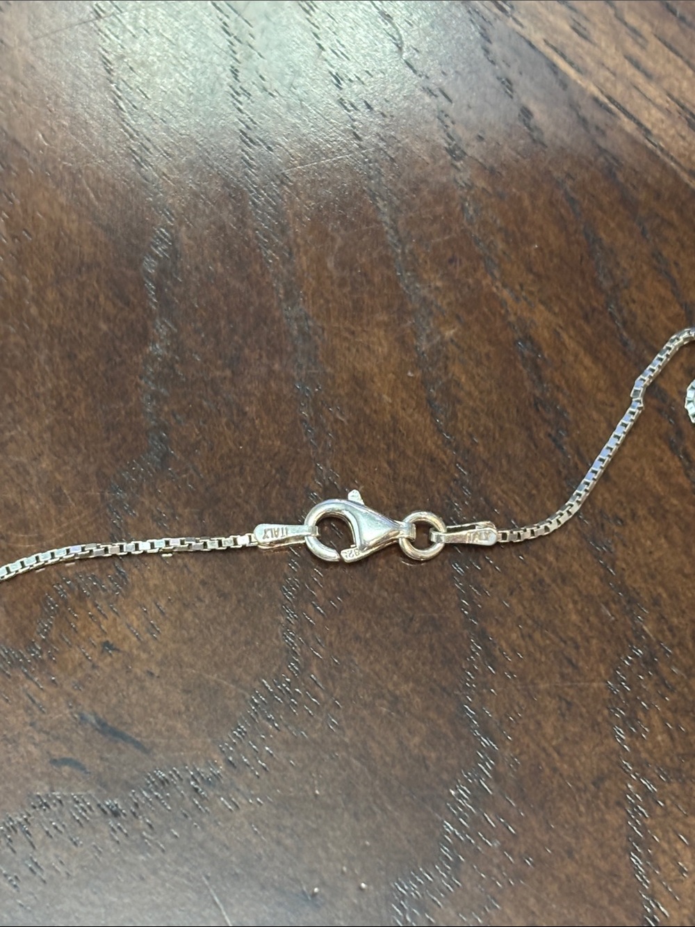 Tiffany & Co. sterling silver heart and key necklace - Picture 3 of 3